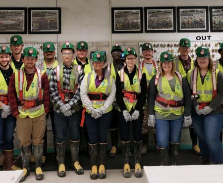 2019 Intern Class Tours Energy Campus