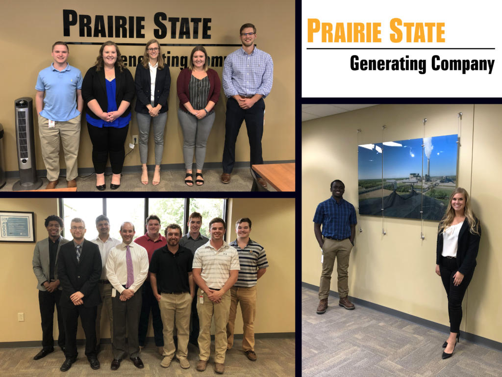 2019 Intern Class Conclusion Prairie State Energy Campus