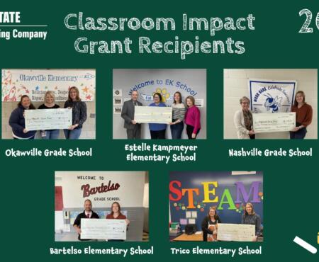 PSGC Awards Grants to Local Classrooms