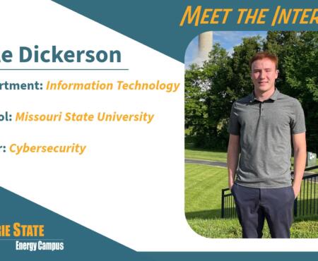 Meet the Intern: Cole Dickerson
