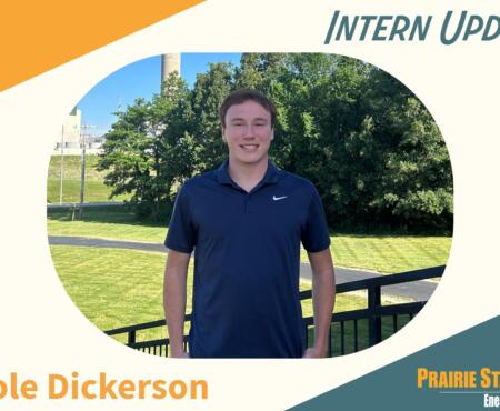 Intern Update: Cole Dickerson